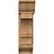 Ekena Millwork Balboa Traditional Rough Sawn Bracket w/ Offset Brace, Western Red Cedar, 8"W x 24"D x 28"H BKT0806X24X28BOA01RWR - alternate 3